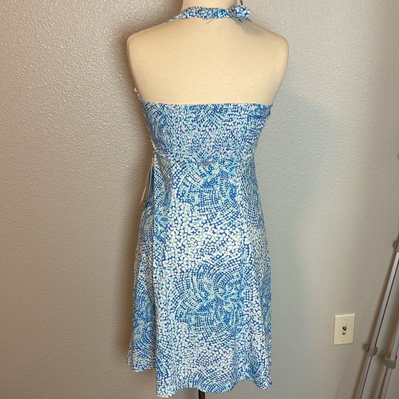 Columbia OmniShade halter dress, Wm’s Sz XS, blue - Picture 4 of 7
